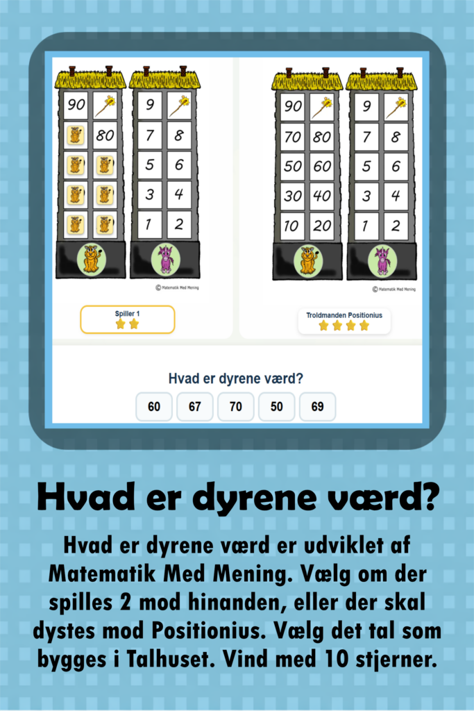 Hvad er dyrene værd TAL TAL TAL